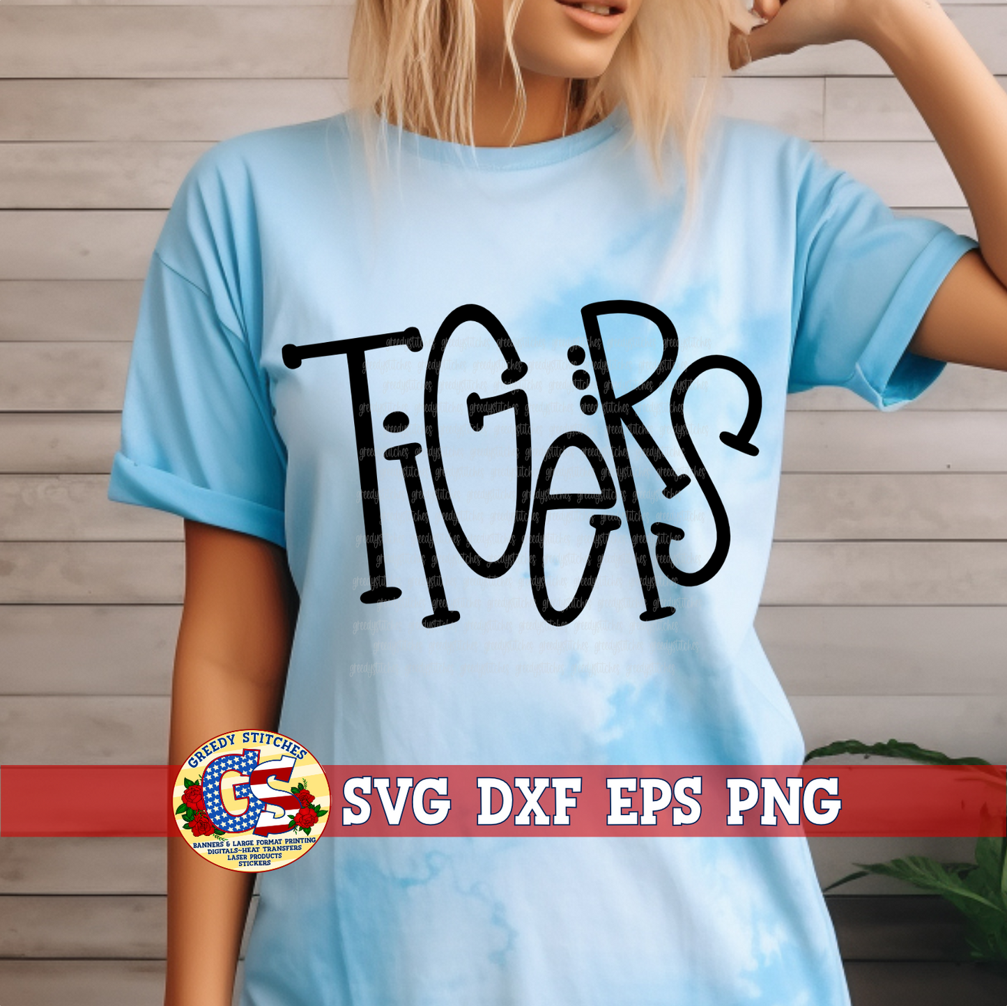 Tigers SVG DXF EPS PNG