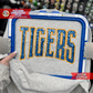 Tigers Varsity Bottom Arch Satin Stitch Applique PES DST HUS JEF EXP VP3 XXX