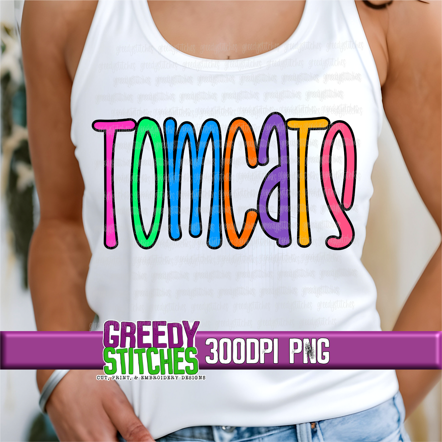Neon Tomcats PNG