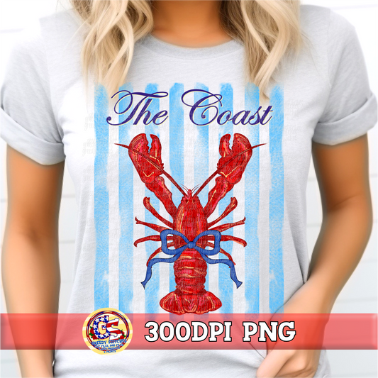 Crawfish Stripes The Coast PNG