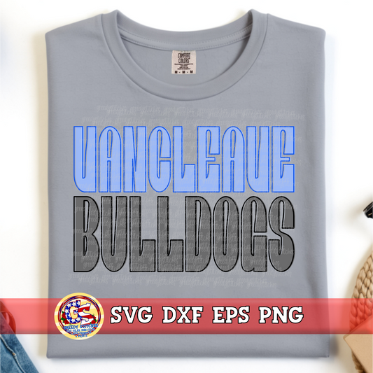 Vancleave Bulldogs SVG DXF EPS PNG