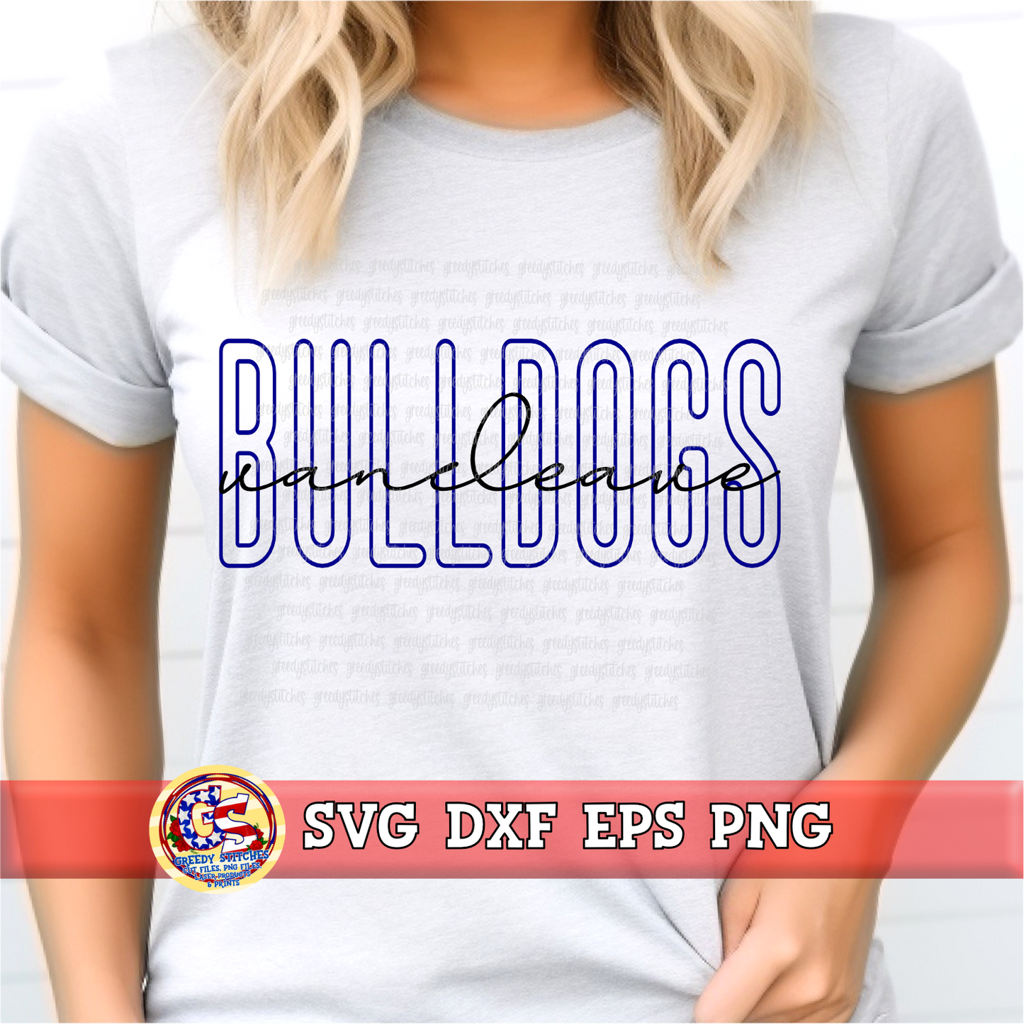 Vancleave Bulldogs SVG DXF EPS PNG