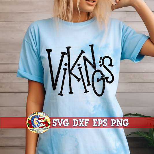 Vikings SVG DXF EPS PNG