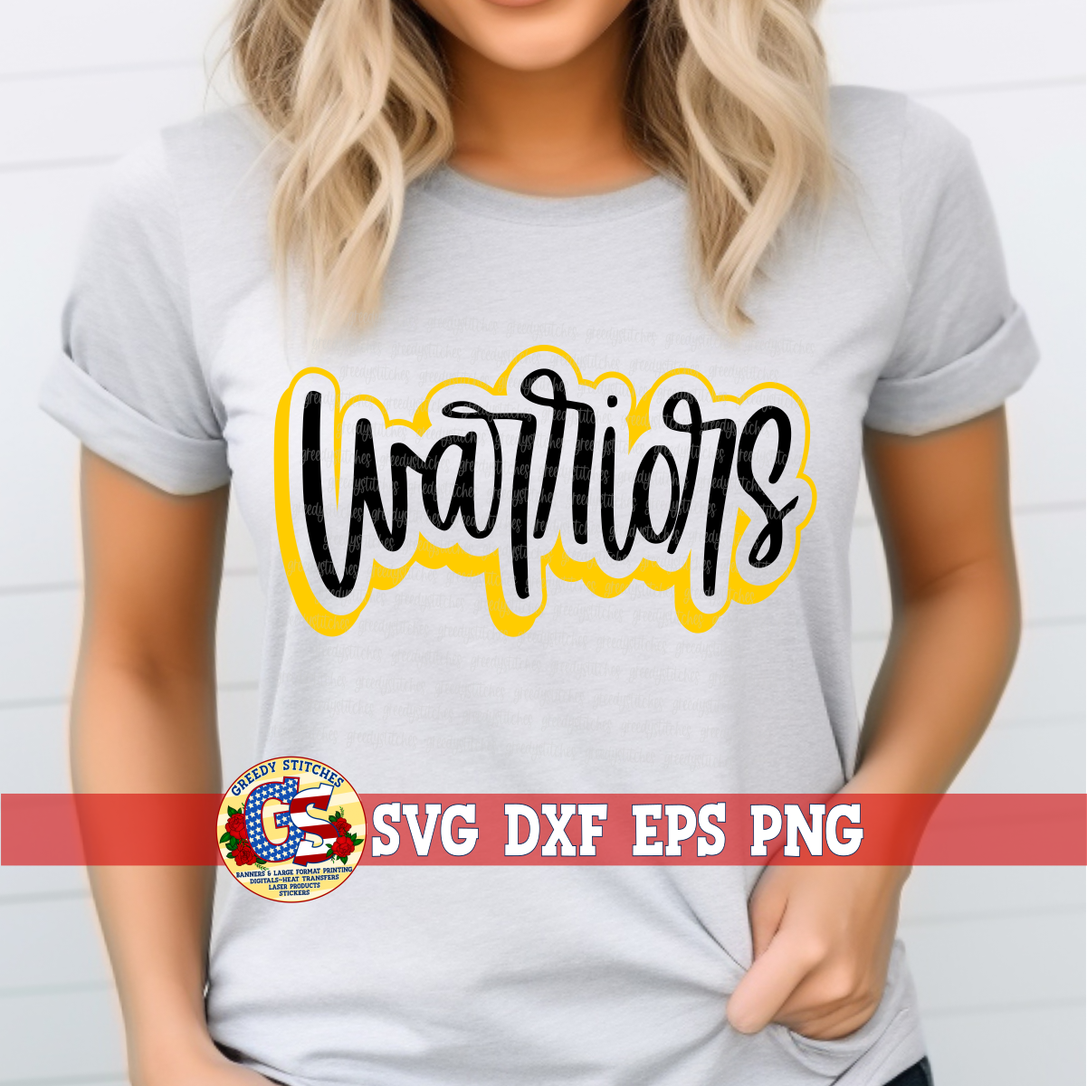 Warriors Outline SVG DXF EPS PNG