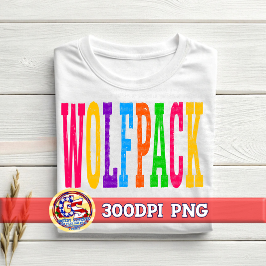 Tall Wolfpack PNG