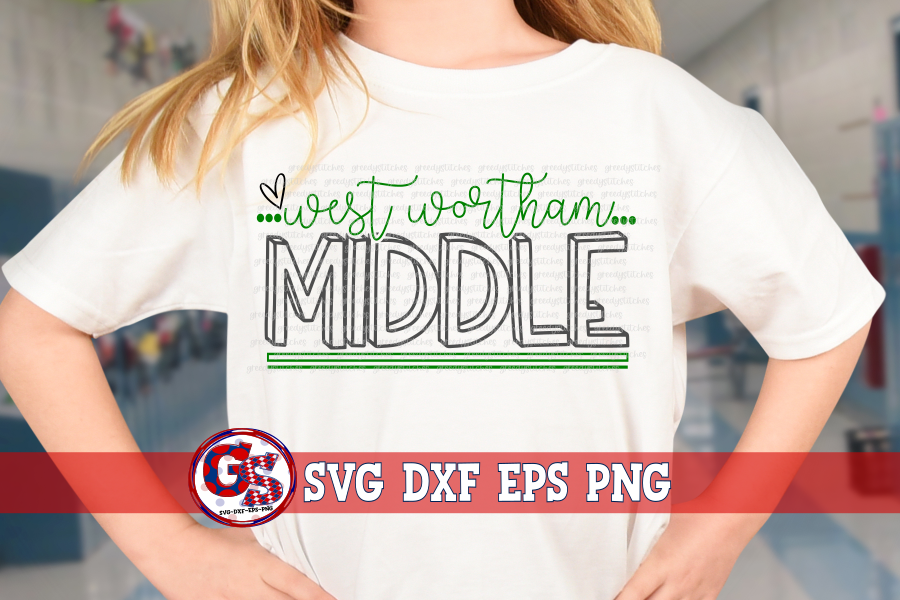 West Wortham Middle SVG DXF EPS PNG