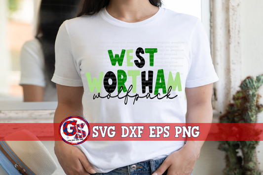 West Wortham Wolfpack SVG DXF EPS PNG