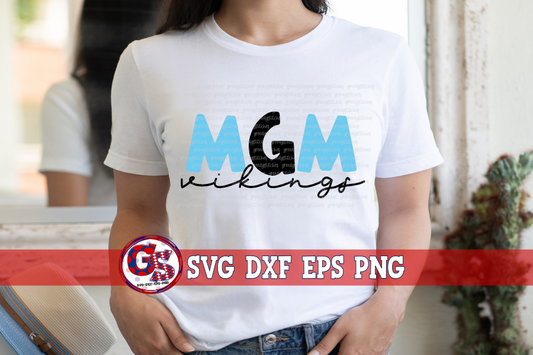 MGM Vikings SVG DXF EPS PNG