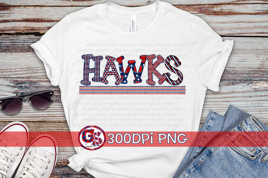 Hancock Hawks PNG Bundle for Sublimation