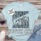 Cougars Leopard YOUTH Screen Print Transfer