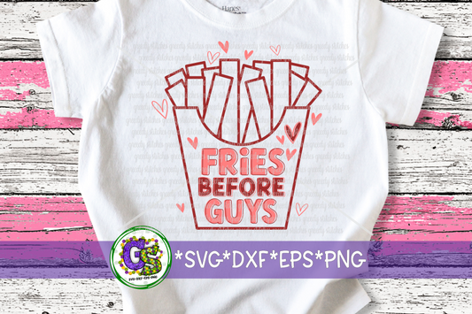 Fries Before Guys SVG DXF EPS PNG