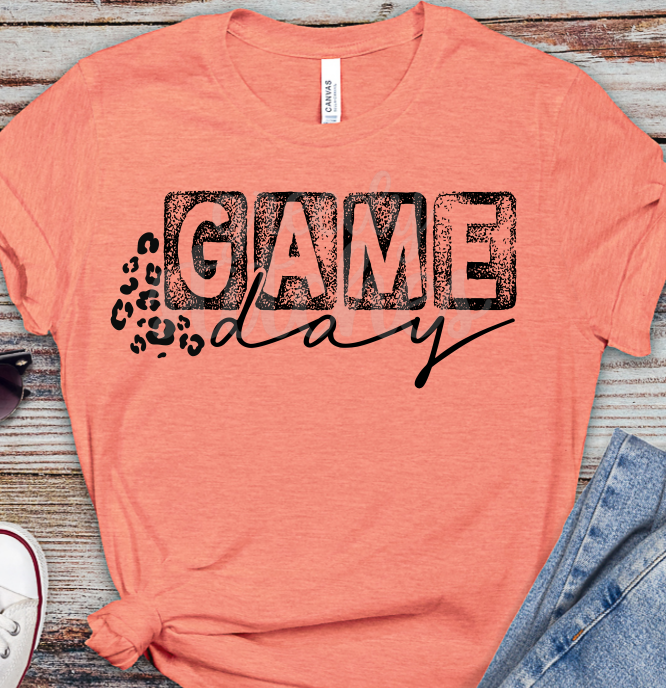 Game Day ADULT Screen Print Transfer