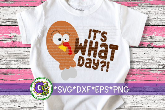 It's What Day?! SVG DXF EPS PNG