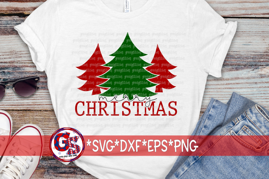 Merry Christmas SVG DXF EPS PNG