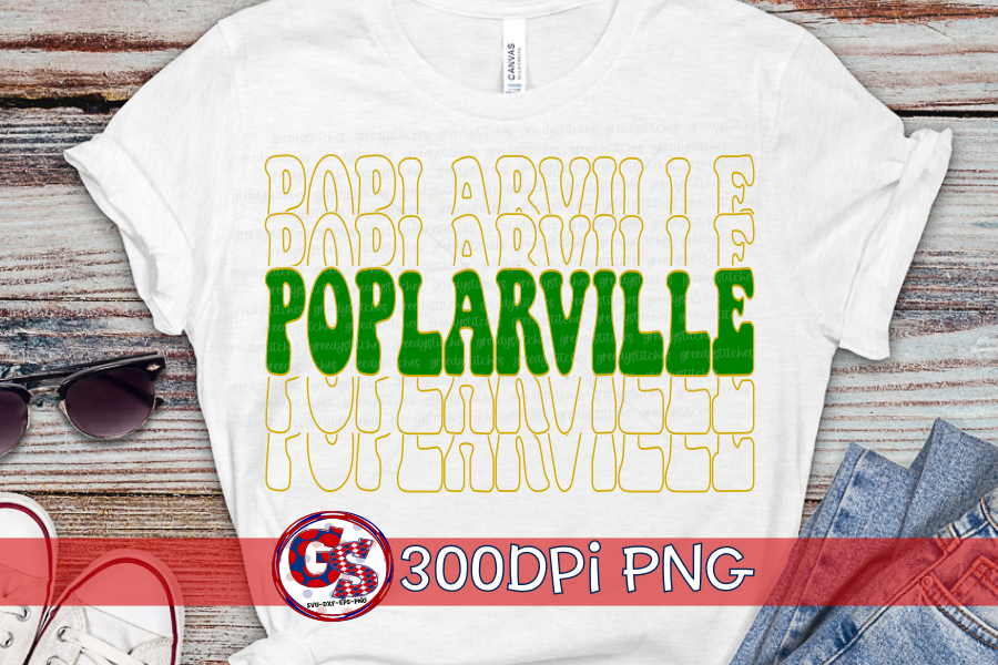 Poplarville Hornets PNG Bundle for Sublimation