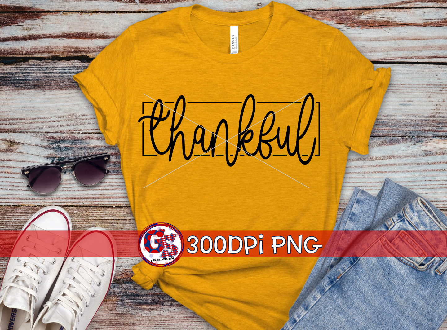 Thankful SVG DXF EPS PNG
