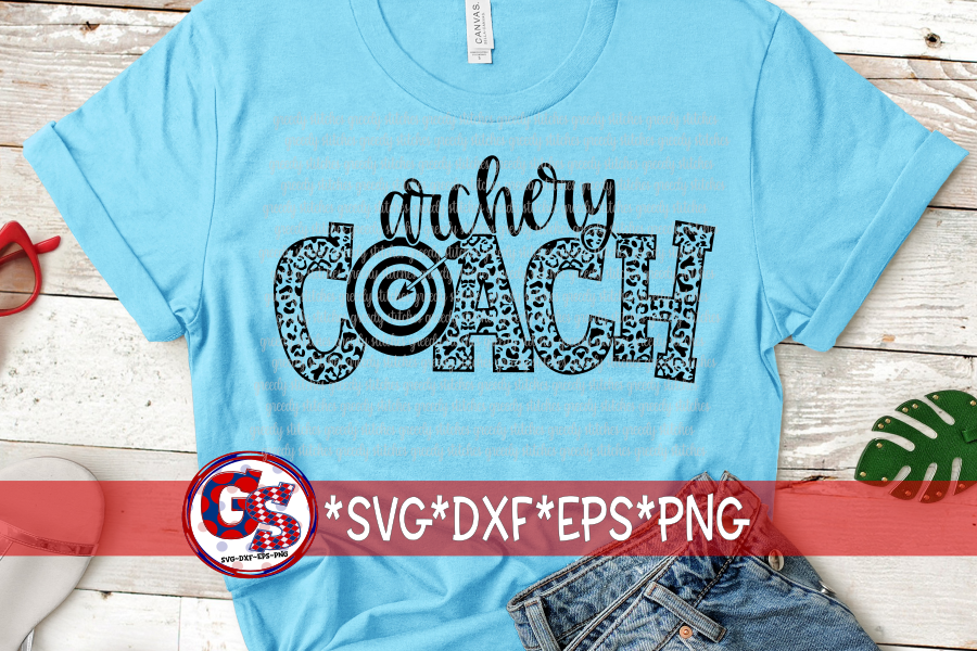 Archery Coach SVG DXF EPS PNG