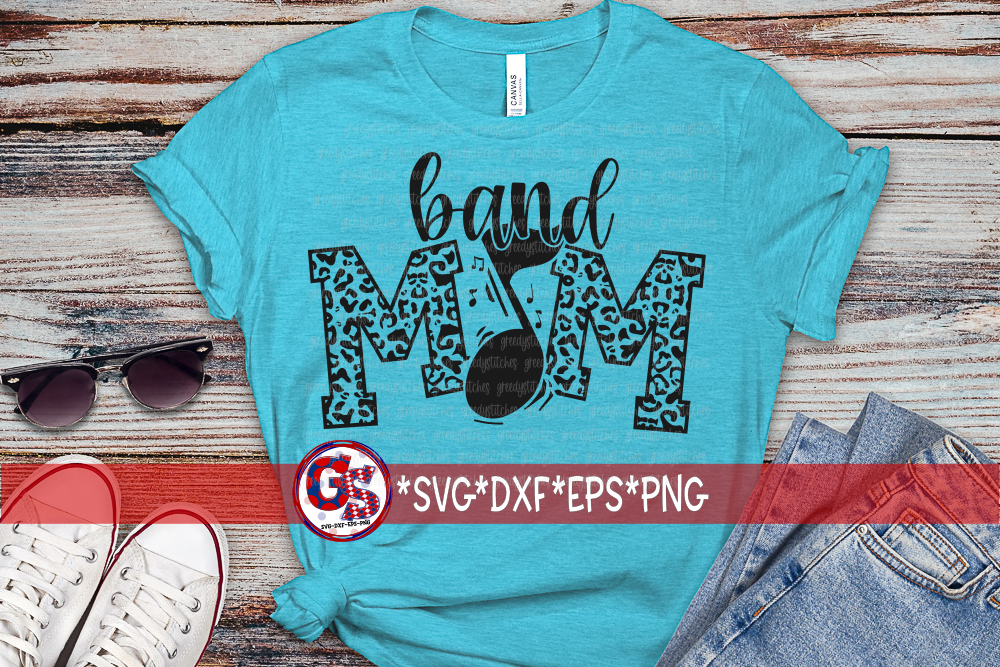 Band Mom SVG DXF EPS PNG