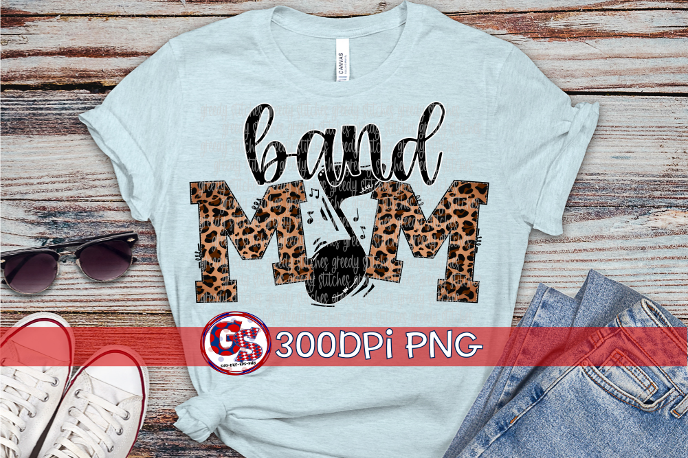 Band Mom PNG for Sublimation
