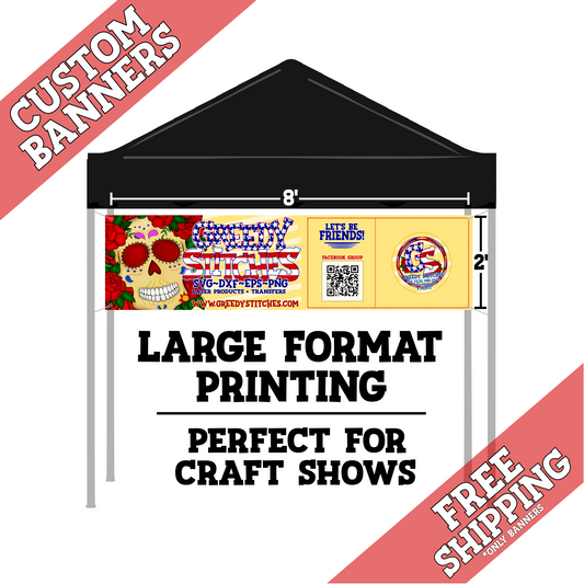 Craft Show or Trade Show Banner---FREE SHIPPING