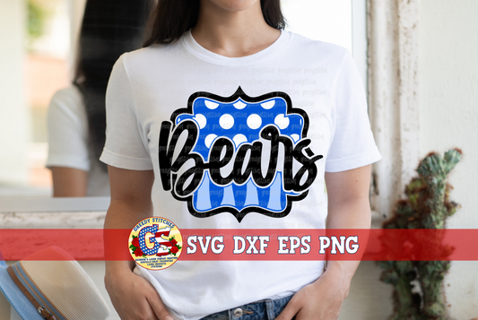 Bears Frame SVG DXF EPS PNG