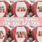 Groovy Retro Christmas Bundle SVG DXF EPS PNG