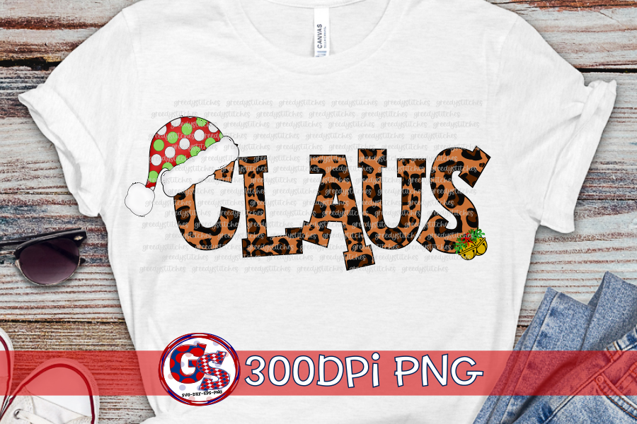 Claus PNG for Sublimation