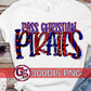 Pass Christian Pirates Word Art PNG for Sublimation