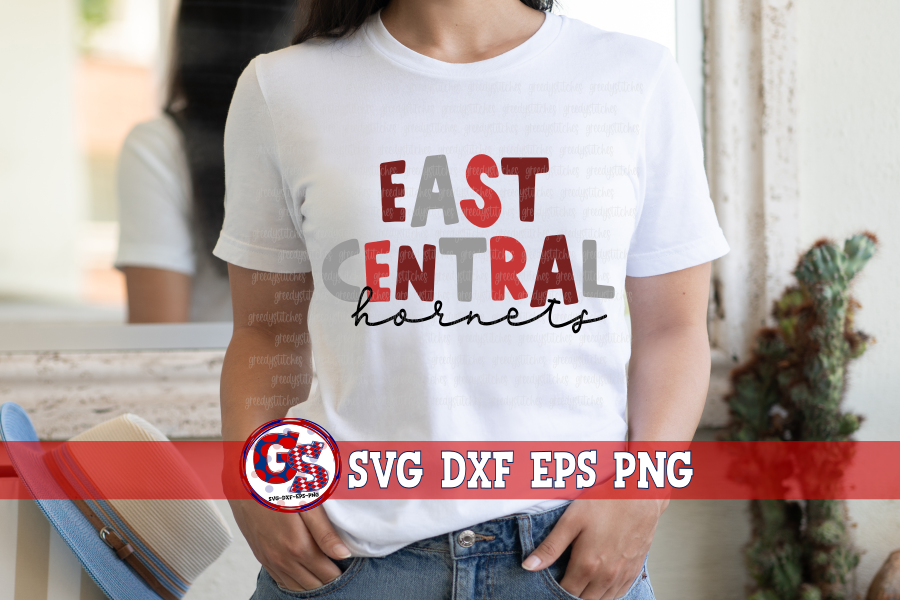 East Central Hornets SVG DXF EPS PNG