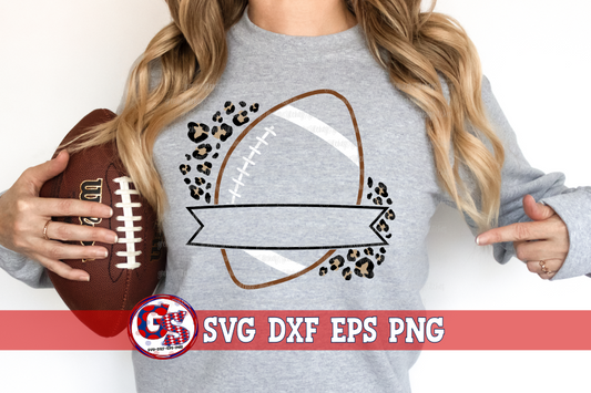 Football Banner SVG DXF EPS PNG