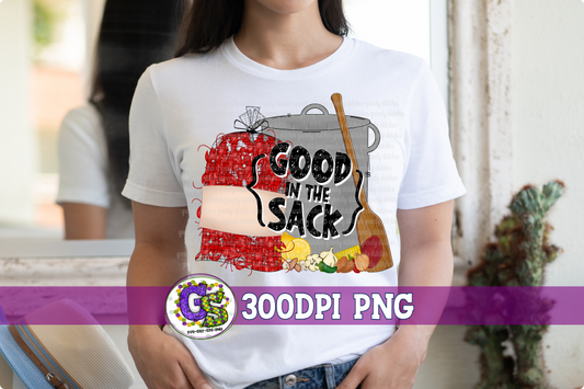 Good in the Sack PNG | Crawfish PNG