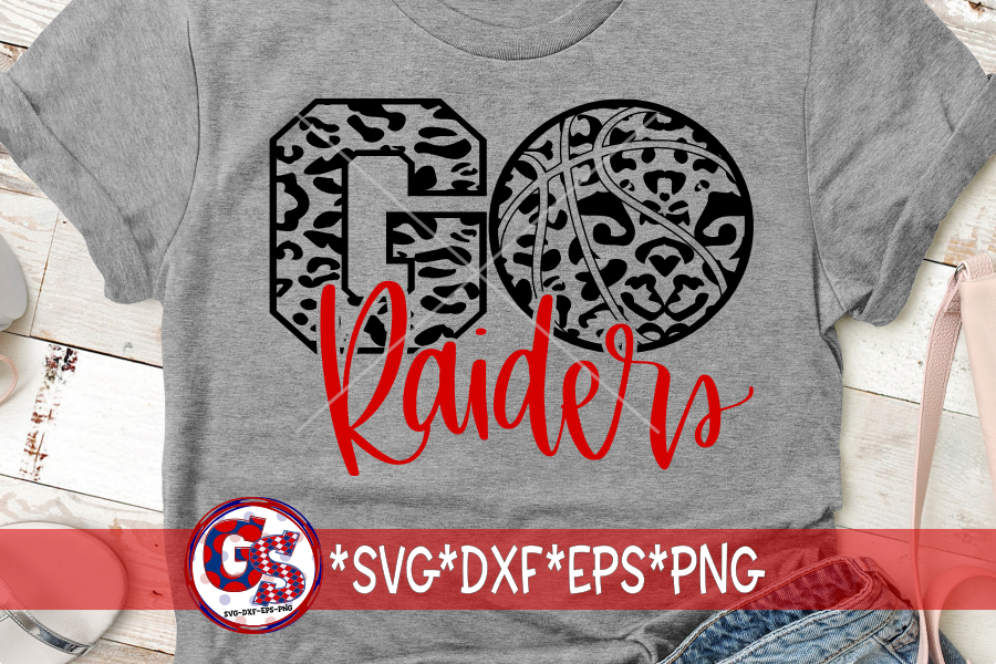 Go Raiders Basketball SVG DXF EPS PNG