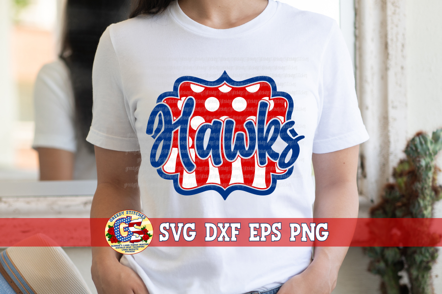 Hawks Frame SVG DXF EPS PNG