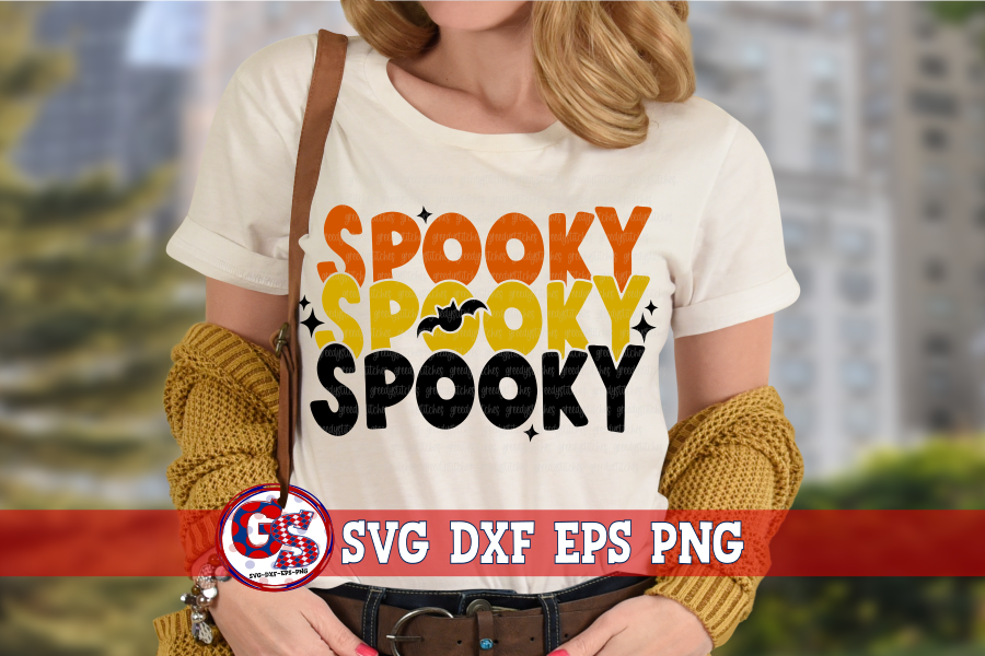 Retro Halloween Bundle SVG DXF EPS PNG