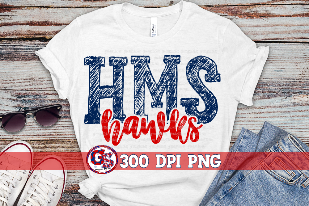 HMS Hawks PNG for Sublimation