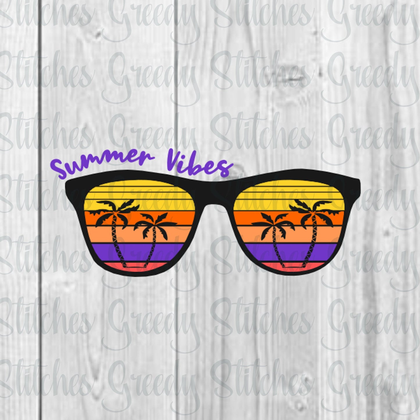 Sunglasses with Sunset and Palm Trees SVG | Summer Vibes SvG | Palm Tree Sunglasses svg, dxf, eps, png. Summer | Instant Download Cut Files.