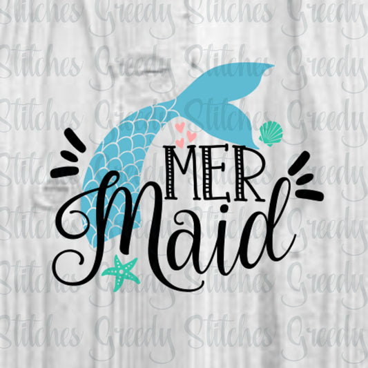 Mermaid SvG | Mer Maid SvG | Mermaid DxF | Mermaid Life svg, dxf, eps, png.  Mermaid EPS | Mer Maid PnG | Instant Download Cut Files.