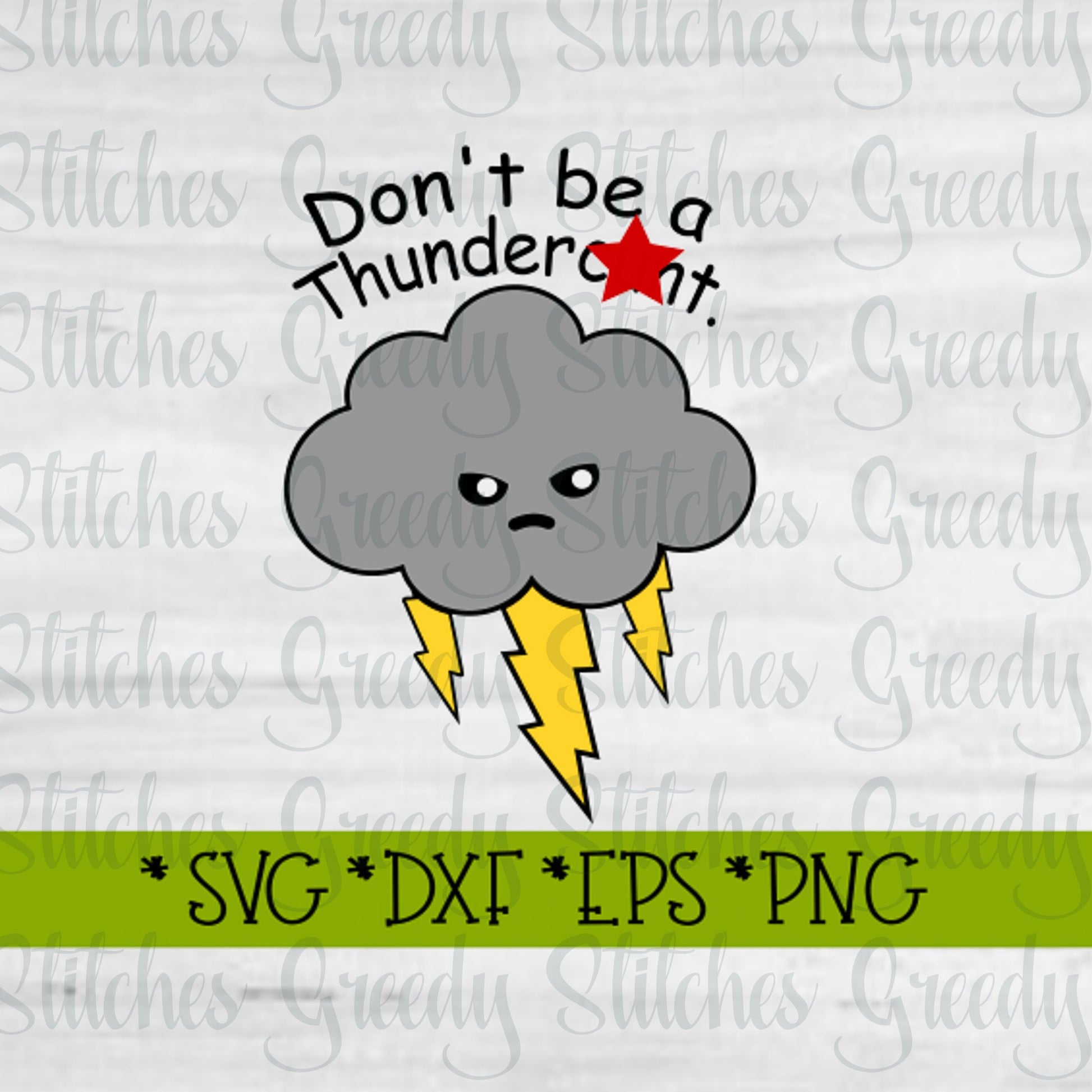 Don&#39;t Be A Thunderc*nt SvG, DxF, EpS, PnG, JpG.  Twat SvG | Thundercunt SvG | Funny SvG | Thundercunt SvG | Instant Download Cut Files.