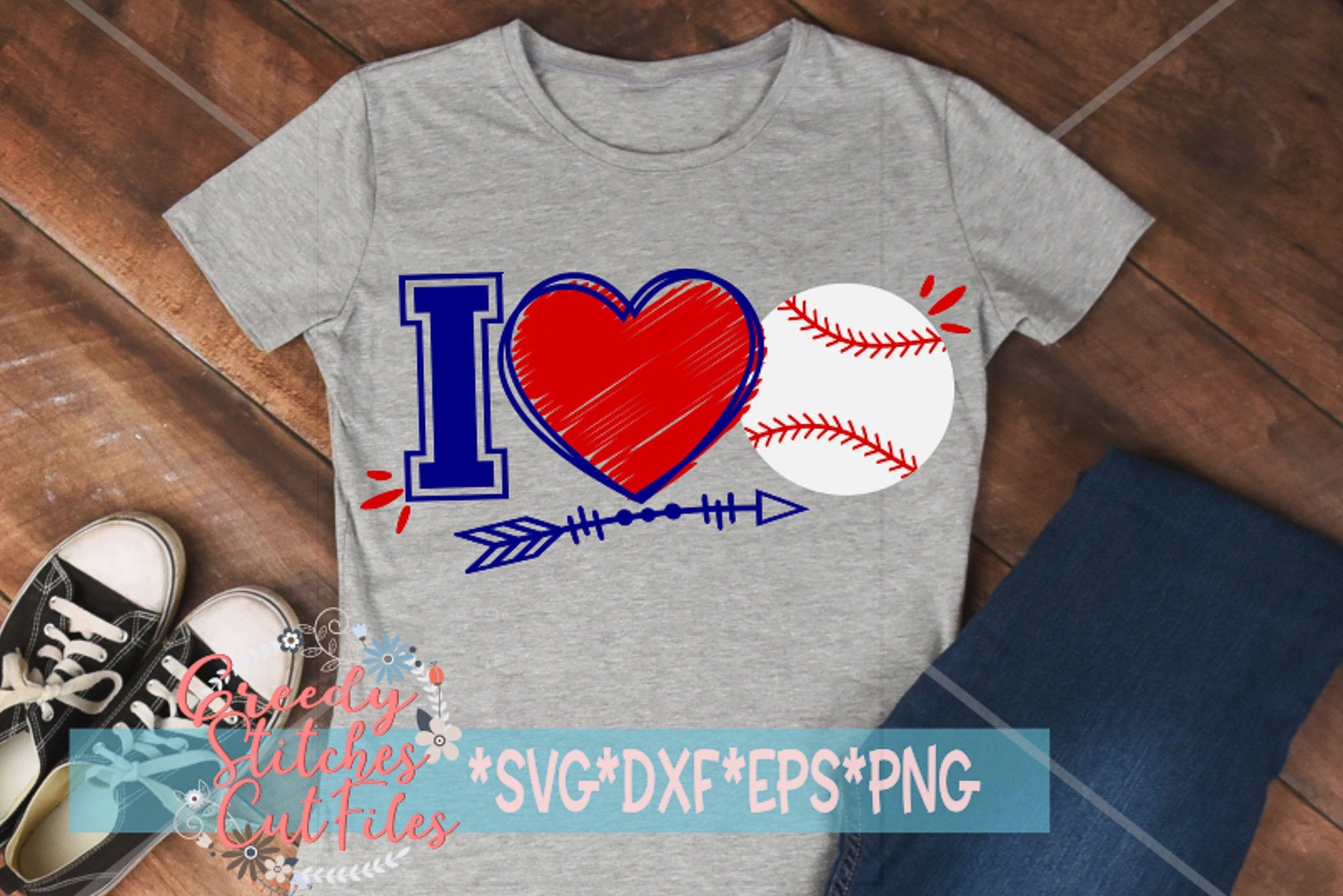 I Love Baseball svg, eps, dxf, png. Baseball Love SvG | Love Baseball DxF | Baseball SvG | Baseball Mom SvG | Instant Download Cut Files
