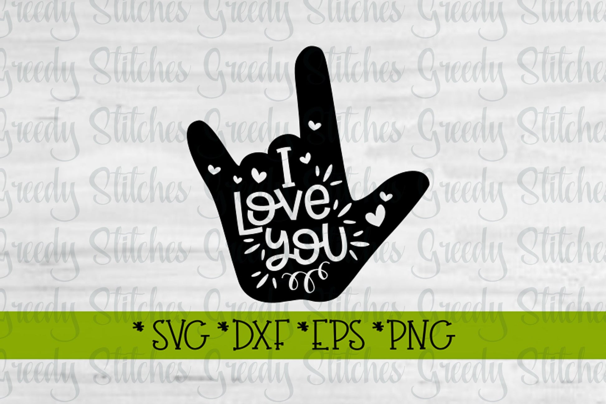 I Love You svg, dxf, eps, png. Heart | Love SvG | ASL Svg | American Sign Language SvG | Valentine&#39;s Day SvG | Instant Download Cut Files.