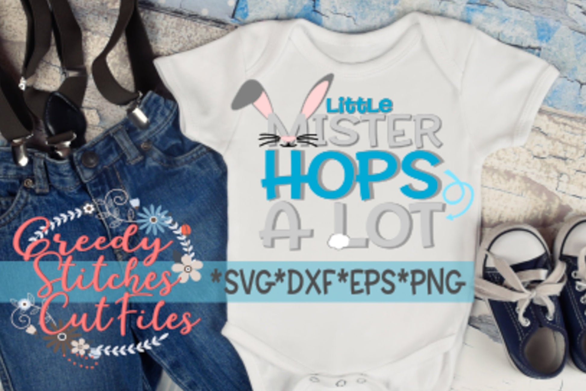 Little Mister Hops A Lot svg dxf eps png Easter SvG | Cotton Tail SvG | Mister | Little Mister Hops A Lot DxF | Instant Download Cut File