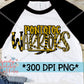 Pontotoc Warriors PNG Sublimation