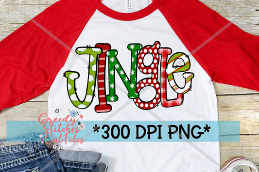 Jingle PNG for Sublimation