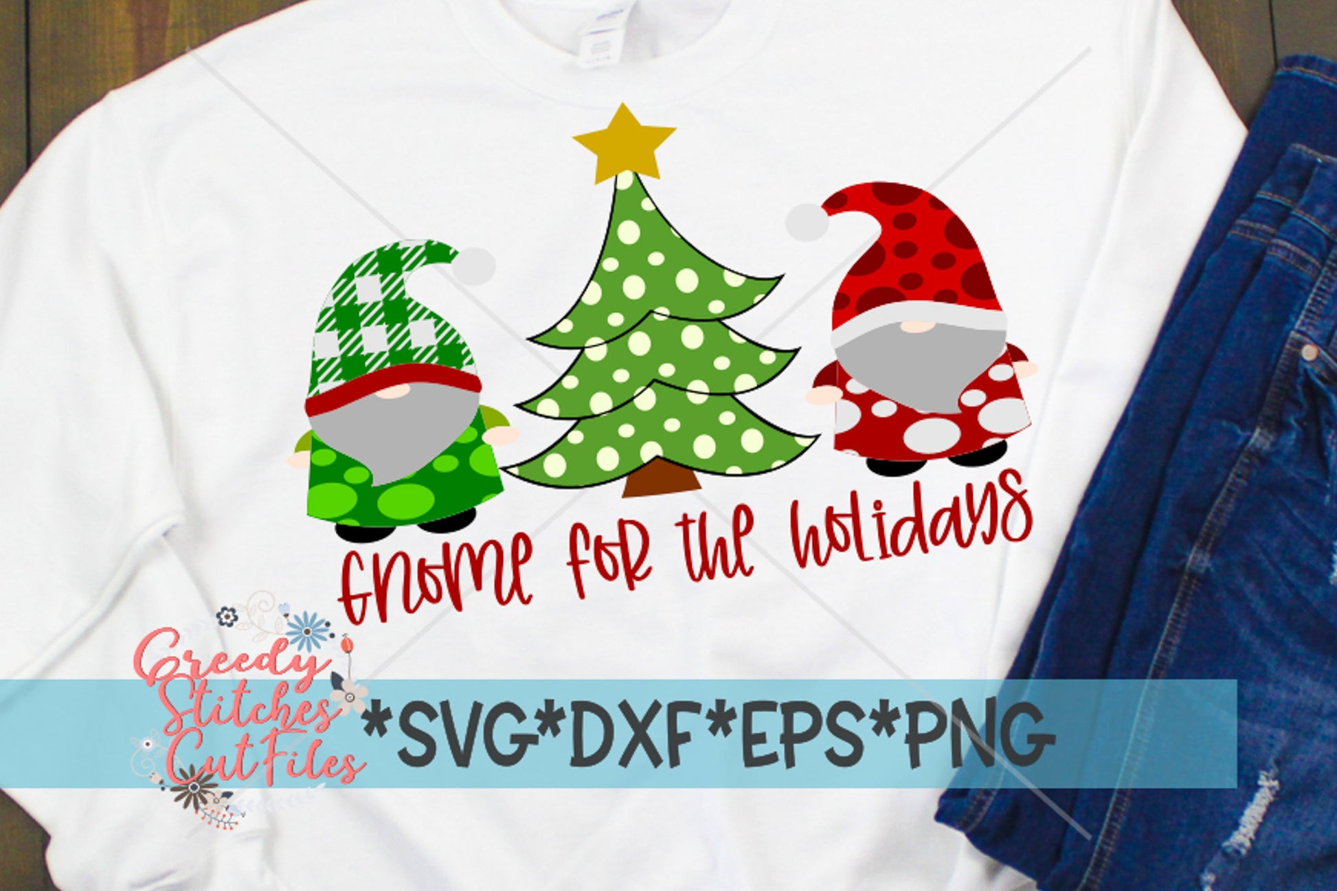 Gnome For The Holidays svg dxf eps png. Christmas SvG | Gnome SvG | Gnomes SvG | Christmas DxF | Gnomes DxF | Instant Download Cut File