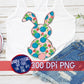 Easter Bunny PNG for Sublimation