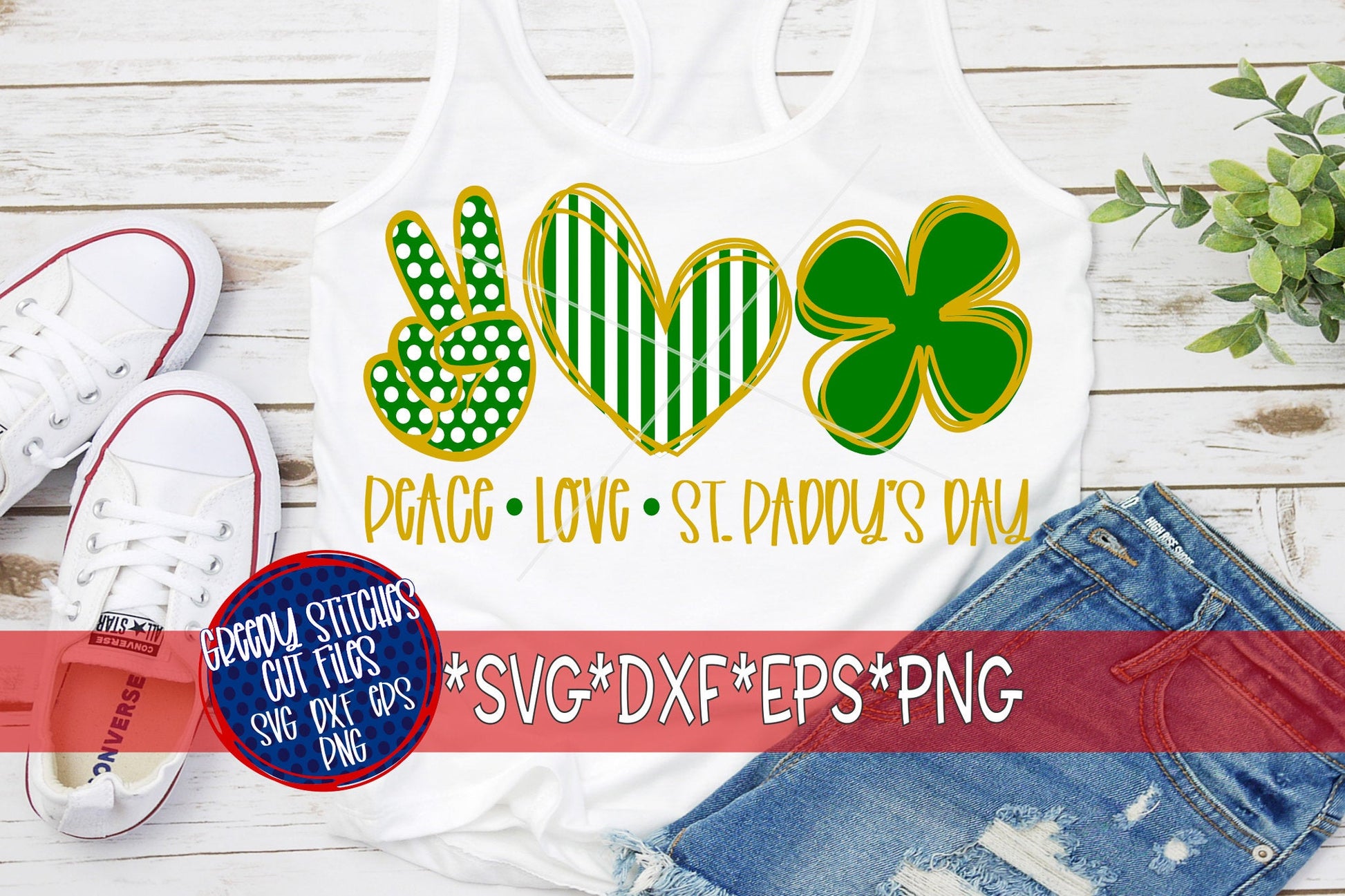 St Patricks Day SvG | Peace Love St Paddys Day svg dxf eps png. St Patricks Day SVG | St Paddys SVG | Clover SvG | Instant Download Cut File