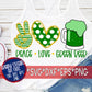 St Patricks Day SvG | Peace Love Green Beer svg dxf eps png. St Patricks Day SVG | St Paddys SVG | Green Beer SvG |Instant Download Cut File