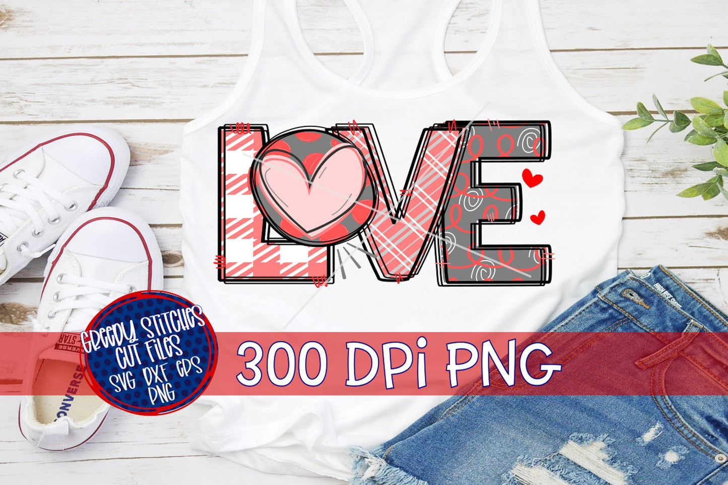 LOVE PNG for Sublimation