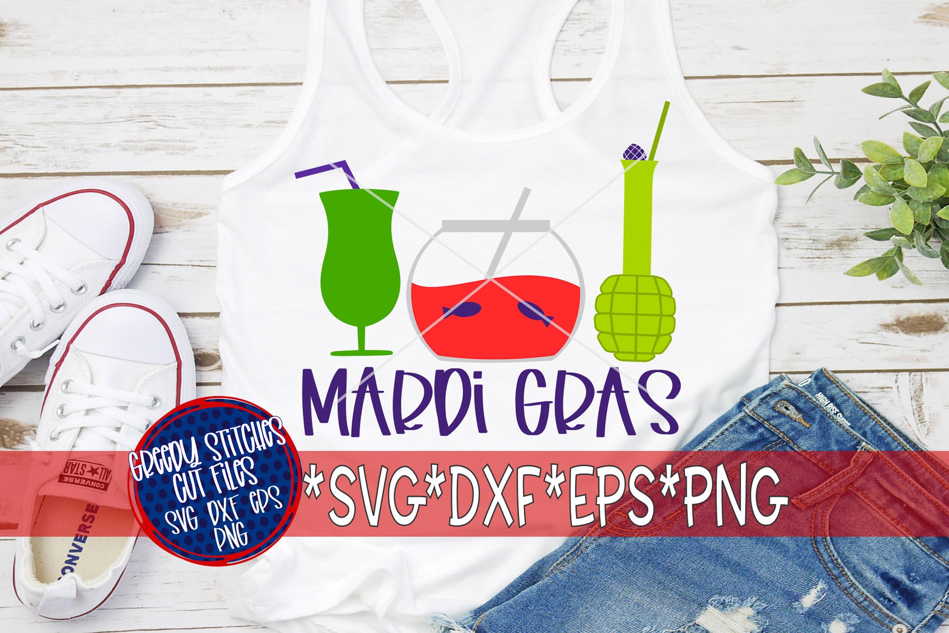 Mardi Gras Drinks svg, dxf, eps, png.  Mardi Gras SvG | Beads SVG | Mardi Gras | Hand Grenade SvG | Fishbowl SvG | Instant Download Cut File