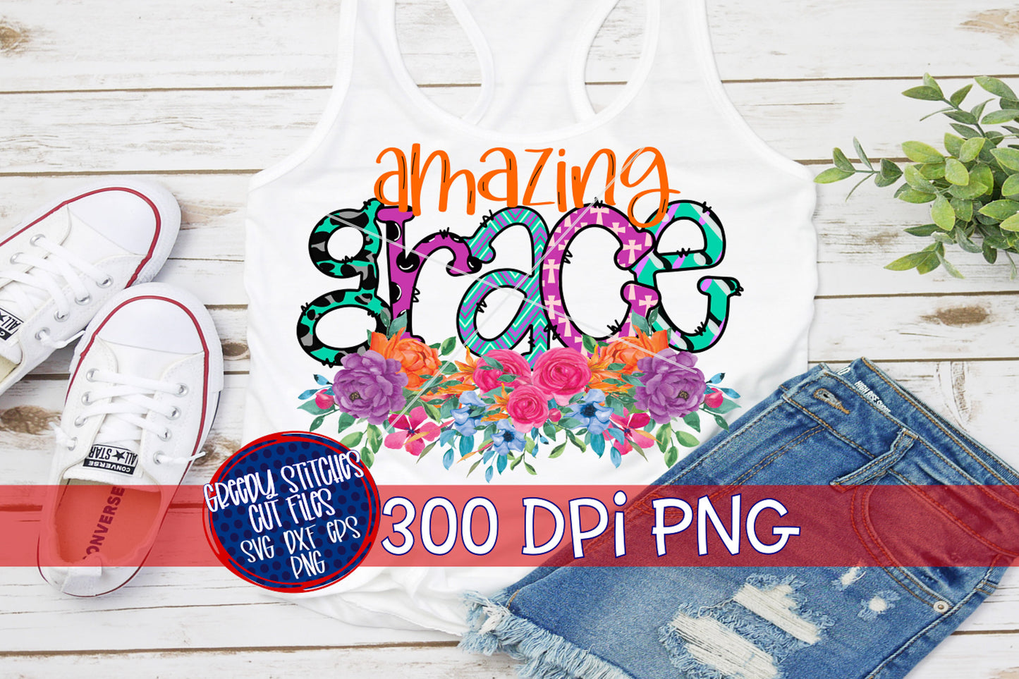 Amazing Grace PNG for Sublimation